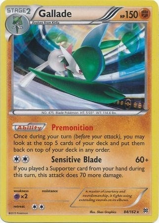 Image for Gallade - 84/162 (Cosmos Holo) (084/162) (Blister Exclusives) - Pokemon