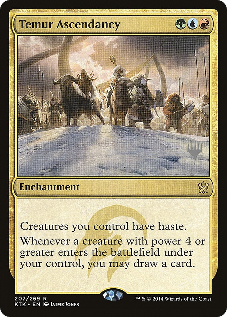 Image for Temur Ascendancy (207) (Promo Pack: Core Set 2021) - Magic: The Gathering