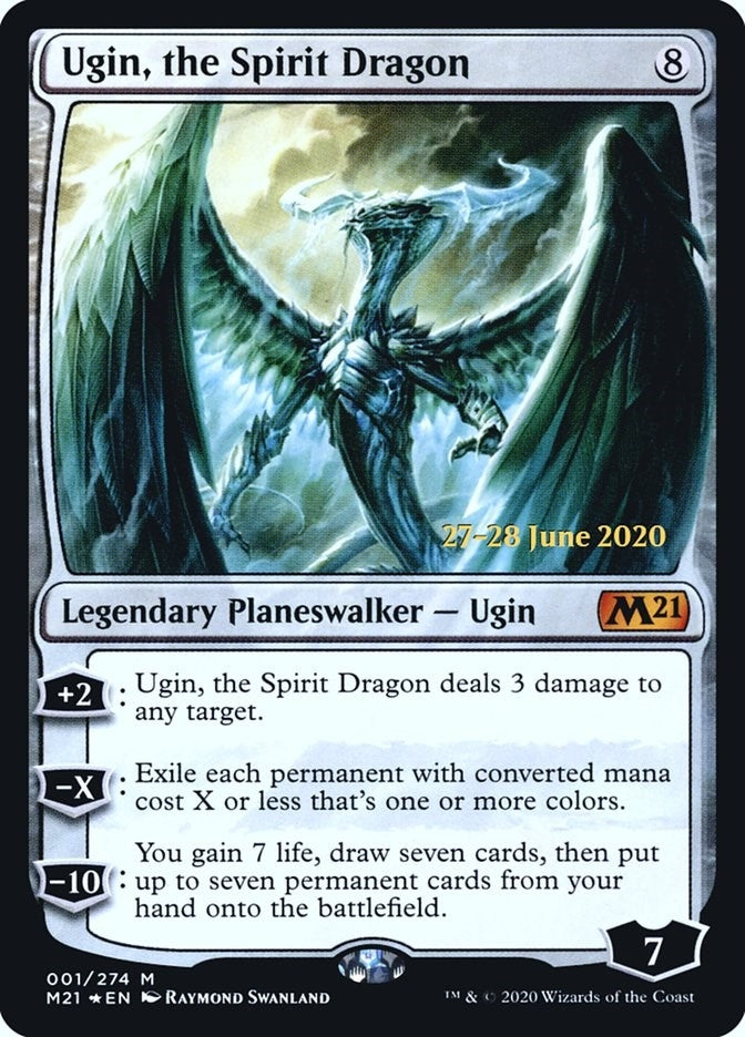 Image for Ugin, the Spirit Dragon (1) (Prerelease Cards) - Magic: The Gathering
