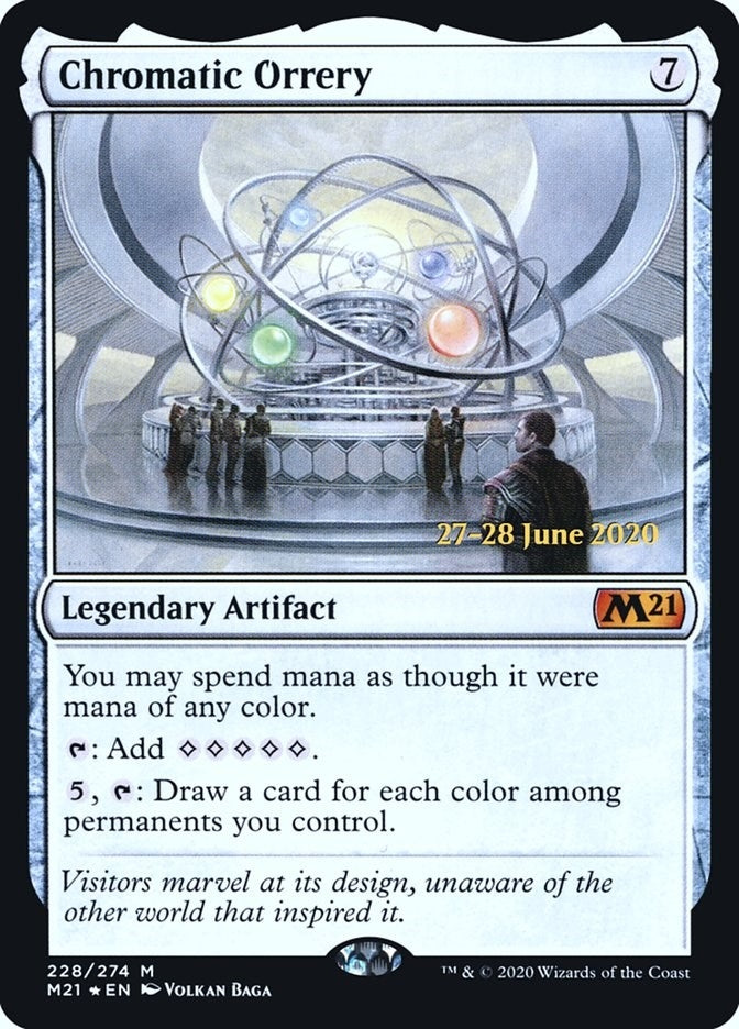Image for Chromatic Orrery (228) (Prerelease Cards) - Magic: The Gathering