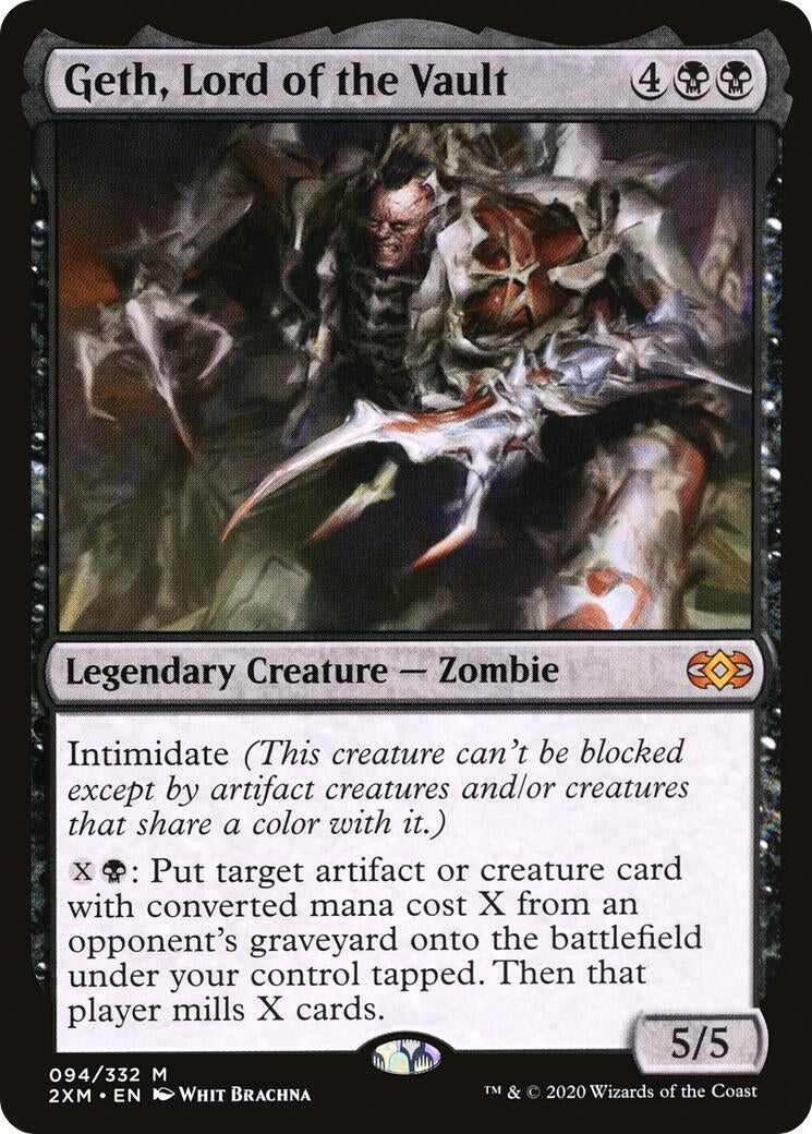 Image for Geth, Lord of the Vault (94) (Double Masters) - Magic: The Gathering