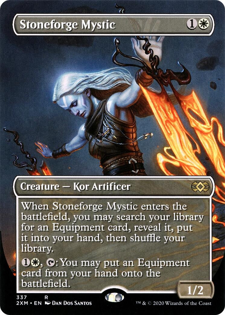 Image for Stoneforge Mystic (Borderless) (337) (Double Masters) - Magic: The Gathering