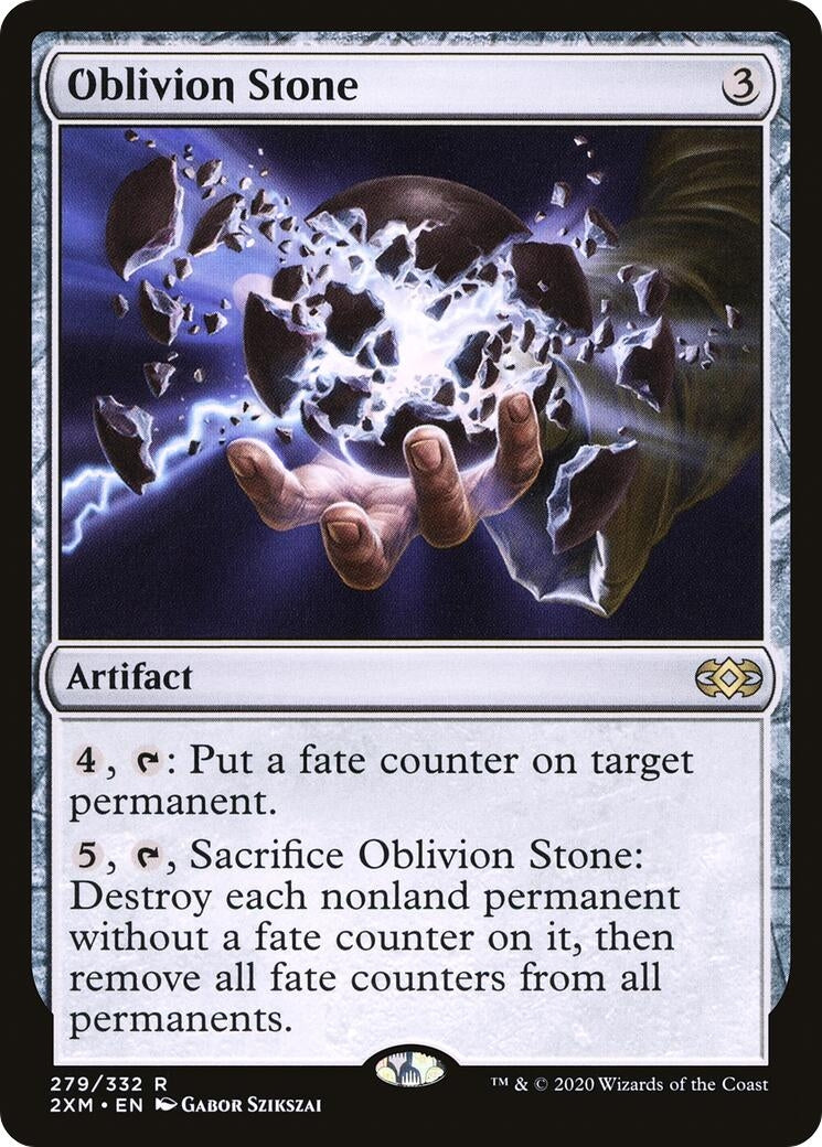 Image for Oblivion Stone (279) (Double Masters) - Magic: The Gathering
