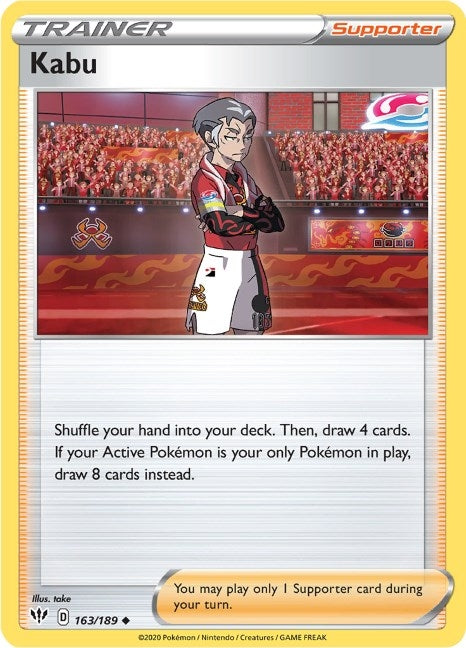 Image for Kabu (163/189) (SWSH03: Darkness Ablaze) - Pokemon