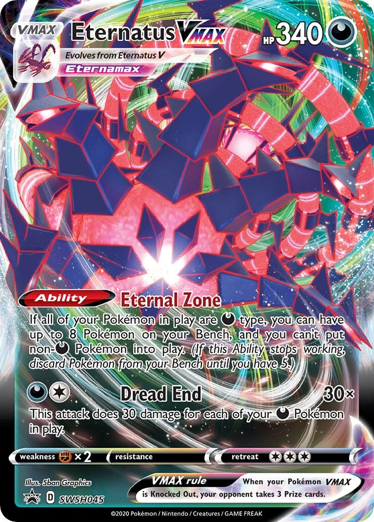 Image for Eternatus VMAX - SWSH045 (SWSH045) (SWSH: Sword & Shield Promo Cards) - Pokemon
