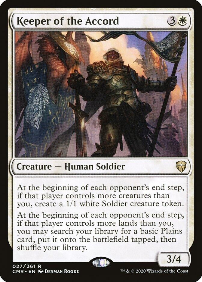 Image for Keeper of the Accord (27) (Commander Legends) - Magic: The Gathering