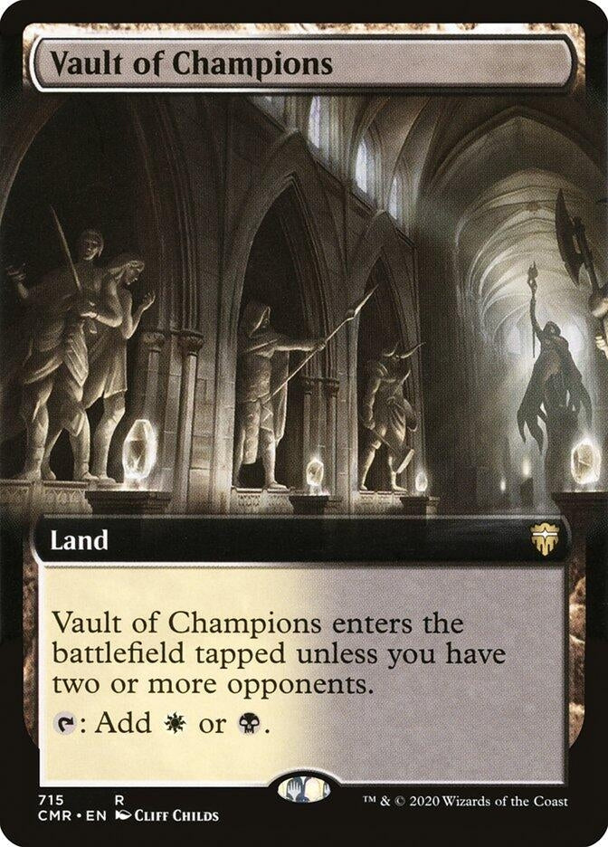 Image for Vault of Champions (Extended Art) (715) (Commander Legends) - Magic: The Gathering