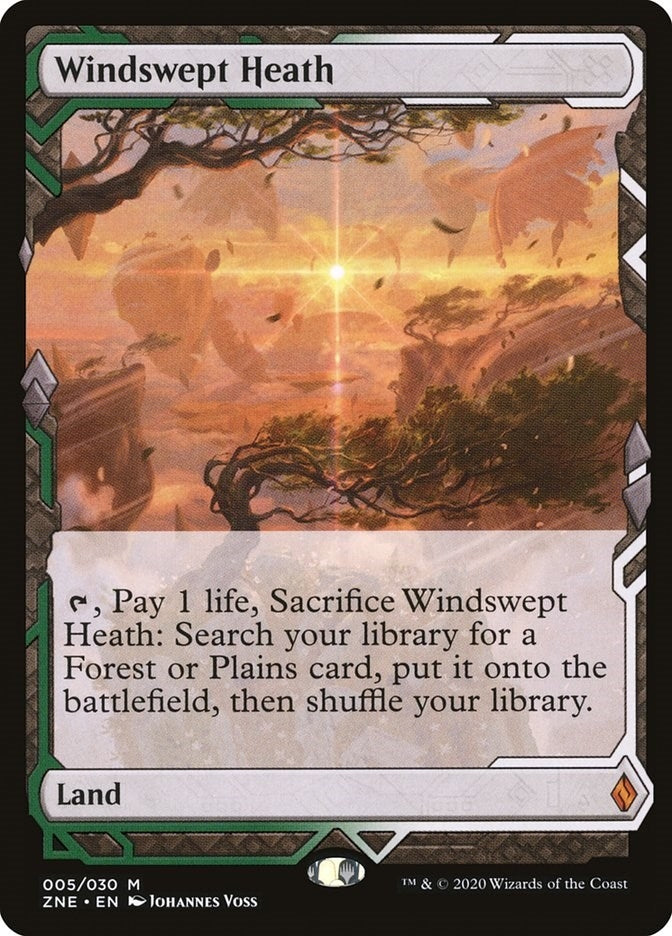 Image for Windswept Heath (5) (Zendikar Rising Expeditions) - Magic: The Gathering