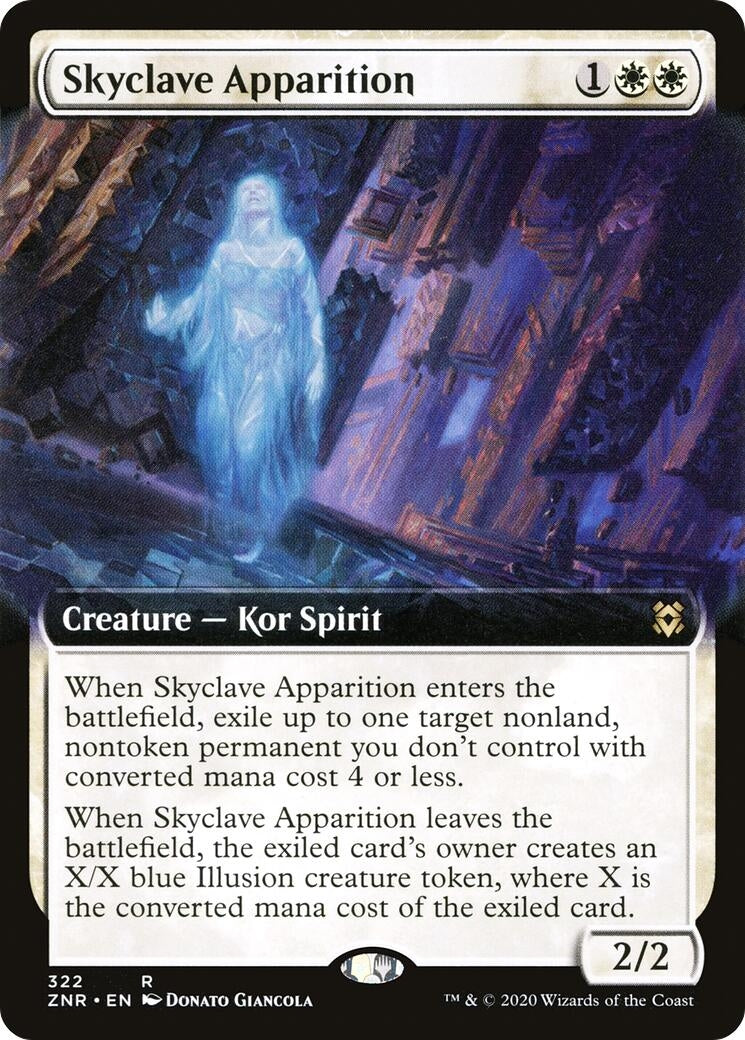 Image for Skyclave Apparition (Extended Art) (322) (Zendikar Rising) - Magic: The Gathering