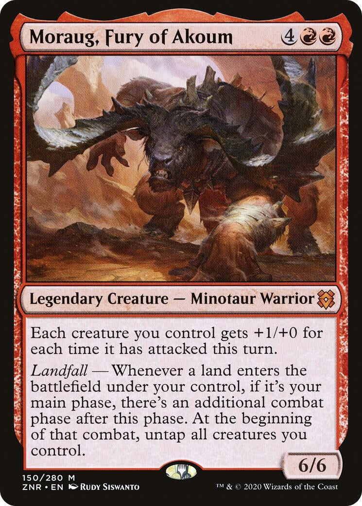 Image for Moraug, Fury of Akoum (150) (Zendikar Rising) - Magic: The Gathering