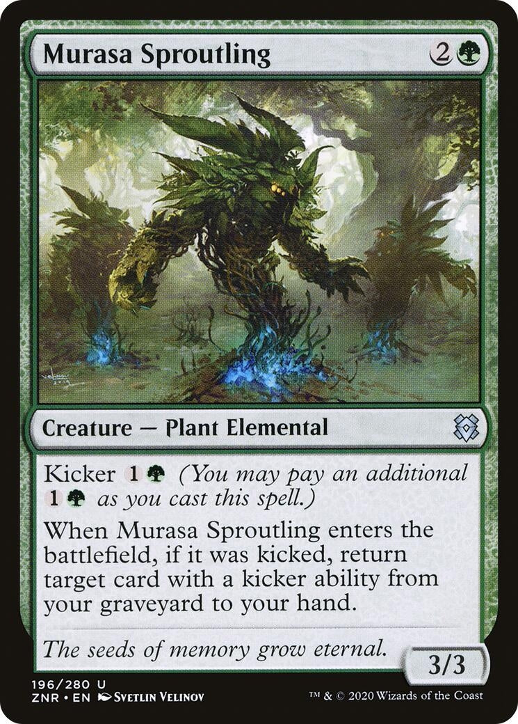 Image for Murasa Sproutling (196) (Zendikar Rising) - Magic: The Gathering
