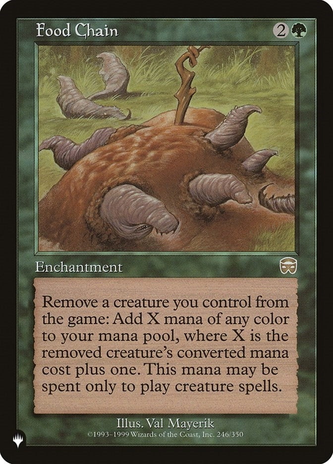 Image for Food Chain (246/350) (The List Reprints) - Magic: The Gathering