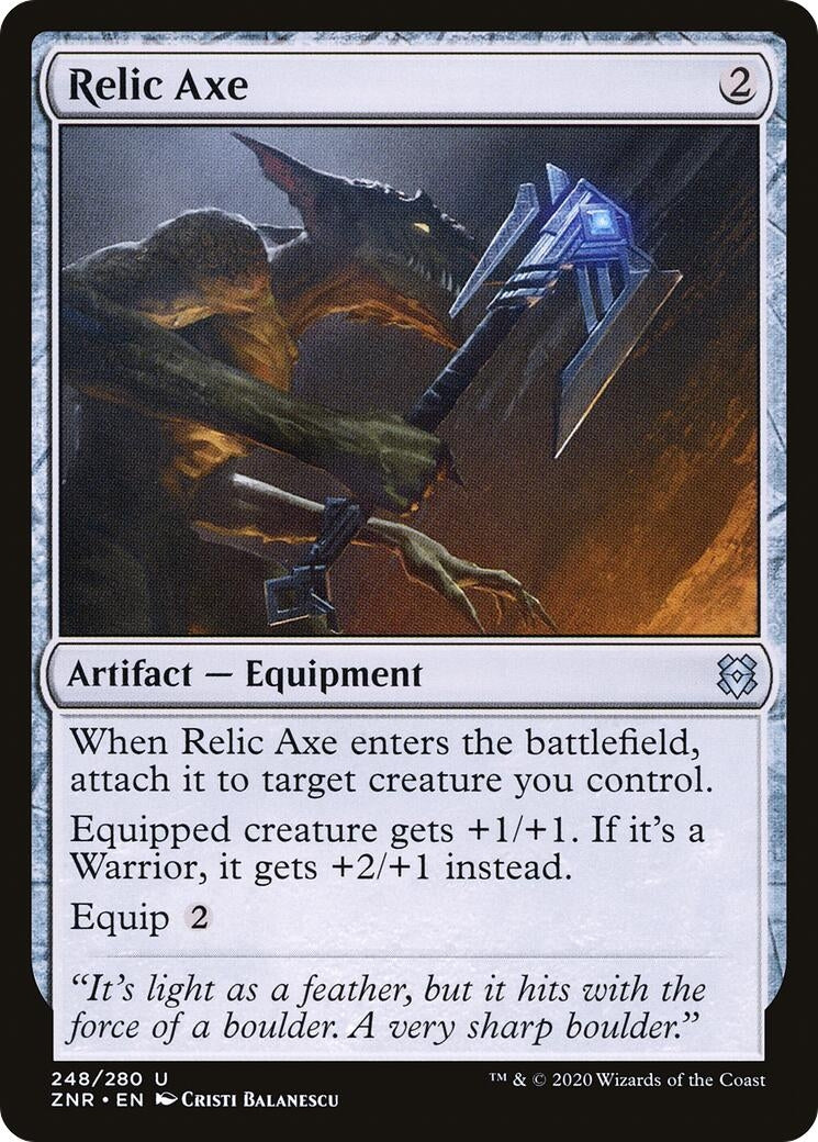 Image for Relic Axe (248) (Zendikar Rising) - Magic: The Gathering