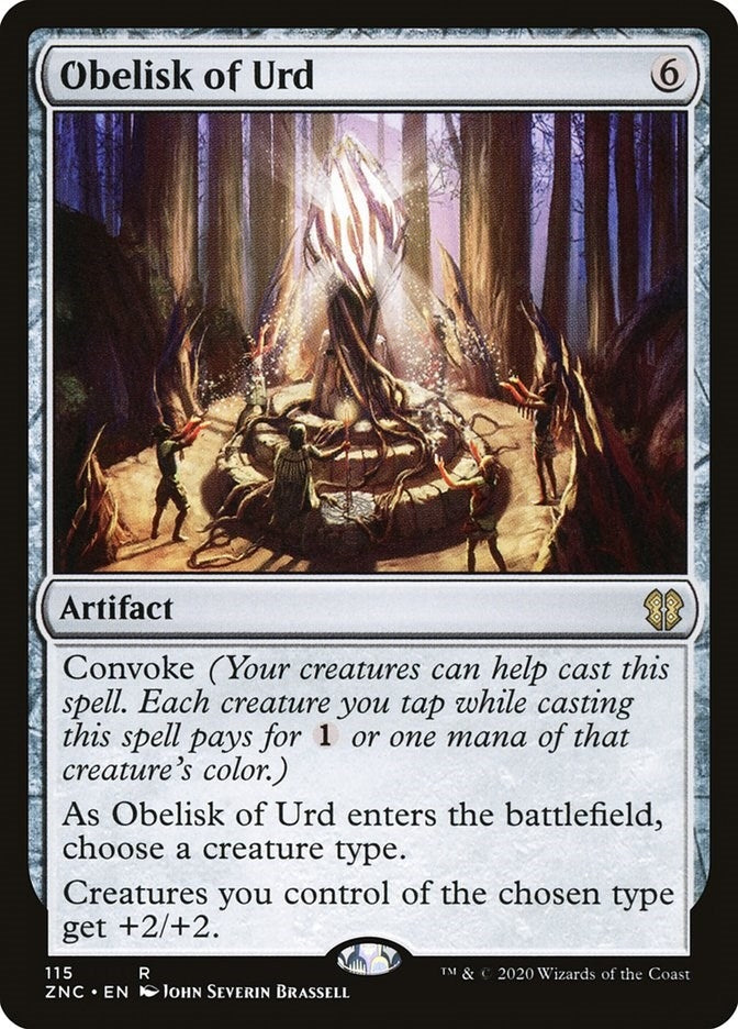 Image for Obelisk of Urd (115) (Commander: Zendikar Rising) - Magic: The Gathering