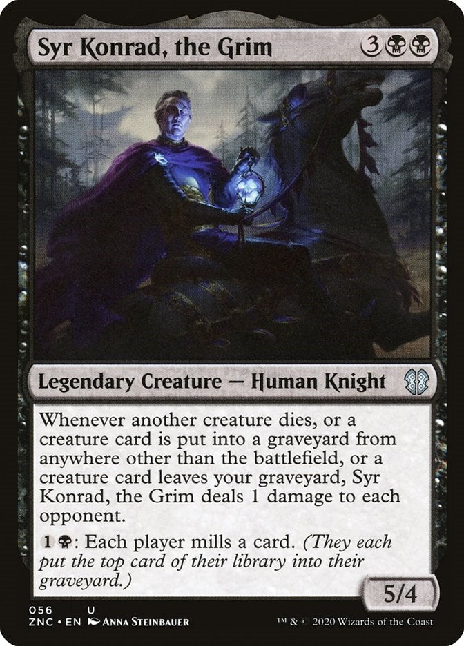 Image for Syr Konrad, the Grim (56) (Commander: Zendikar Rising) - Magic: The Gathering