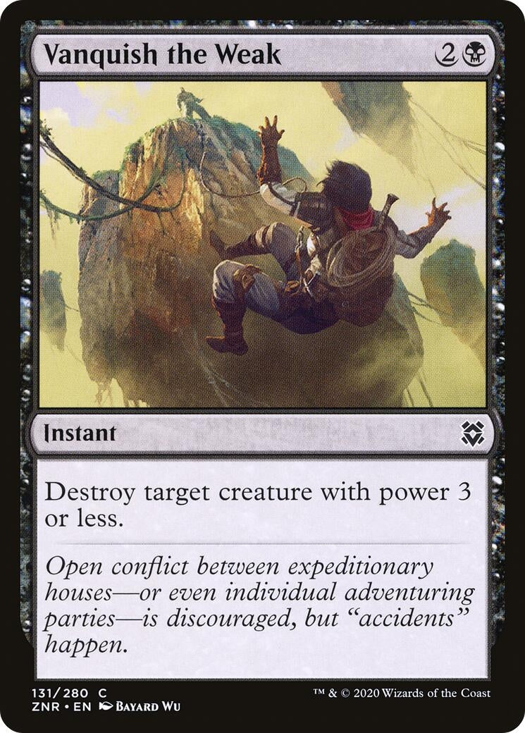 Image for Vanquish the Weak (131) (Zendikar Rising) - Magic: The Gathering
