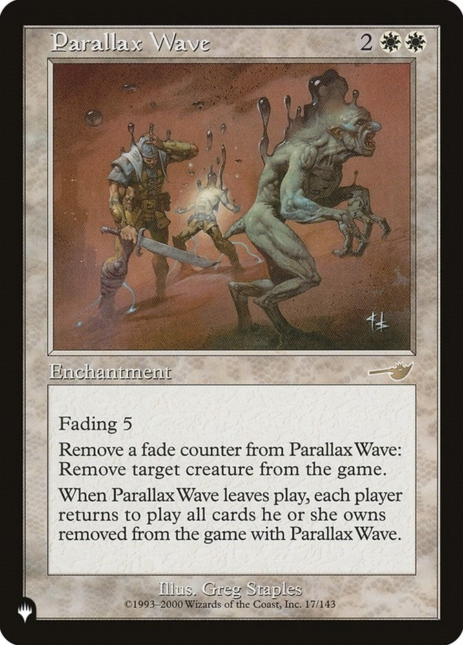 Image for Parallax Wave (17/143) (The List Reprints) - Magic: The Gathering