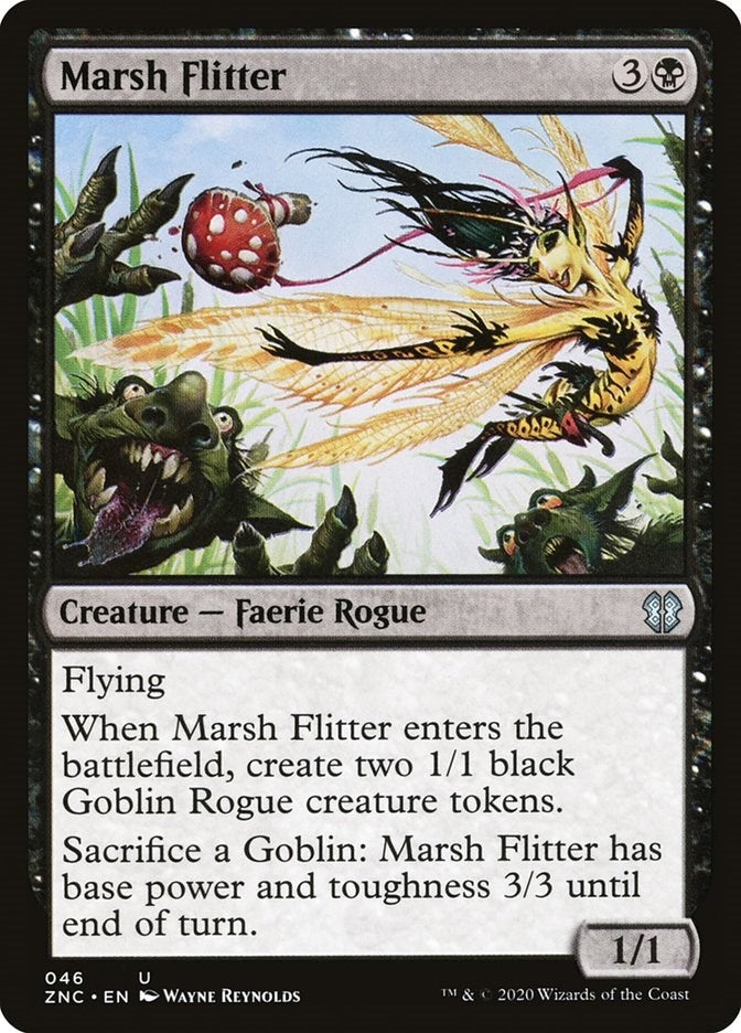 Image for Marsh Flitter (46) (Commander: Zendikar Rising) - Magic: The Gathering