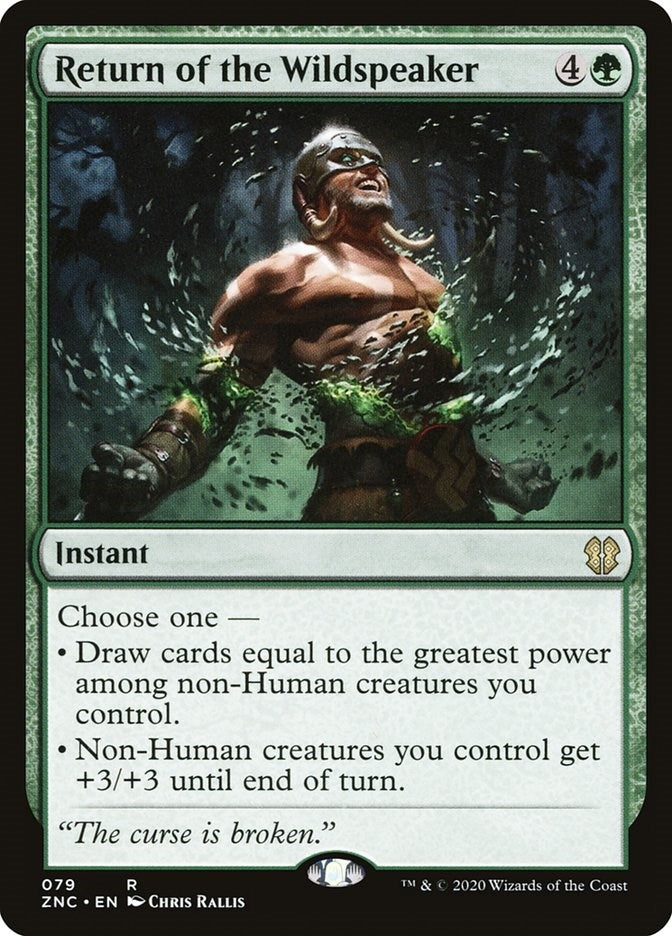 Image for Return of the Wildspeaker (79) (Commander: Zendikar Rising) - Magic: The Gathering