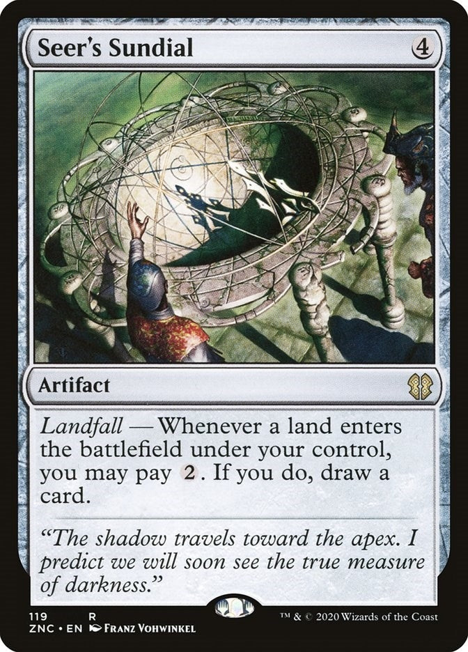 Image for Seer's Sundial (119) (Commander: Zendikar Rising) - Magic: The Gathering