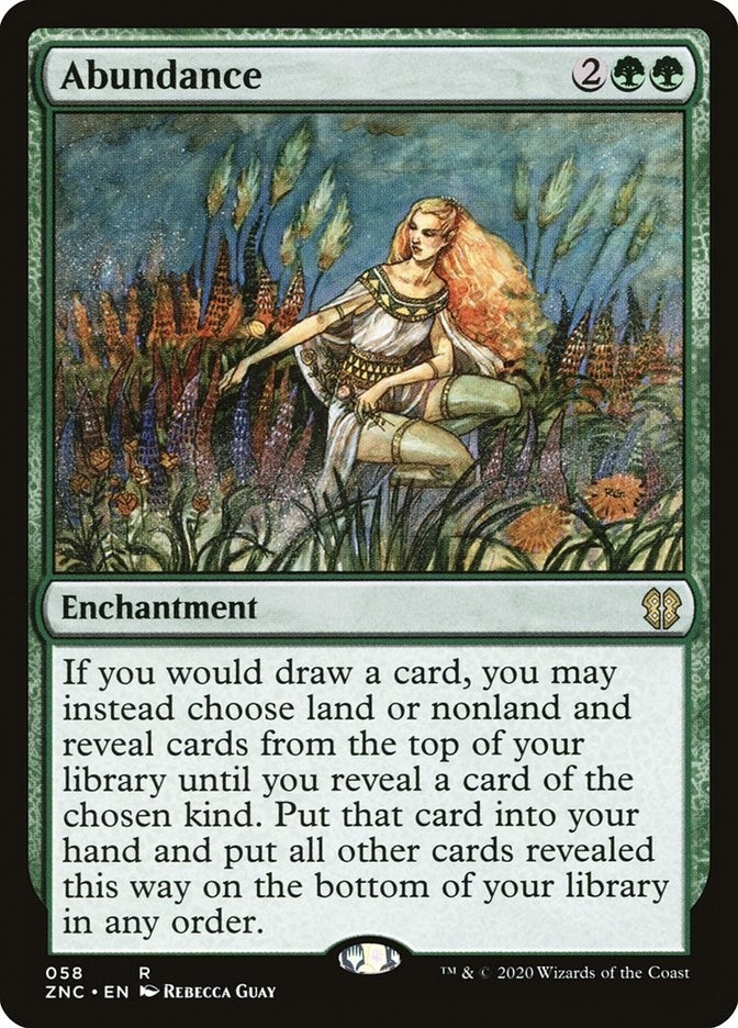 Image for Abundance (58) (Commander: Zendikar Rising) - Magic: The Gathering