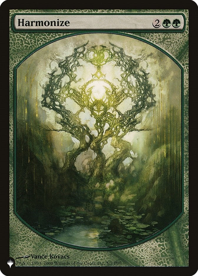 Image for Harmonize (P08) (7-May) (The List Reprints) - Magic: The Gathering