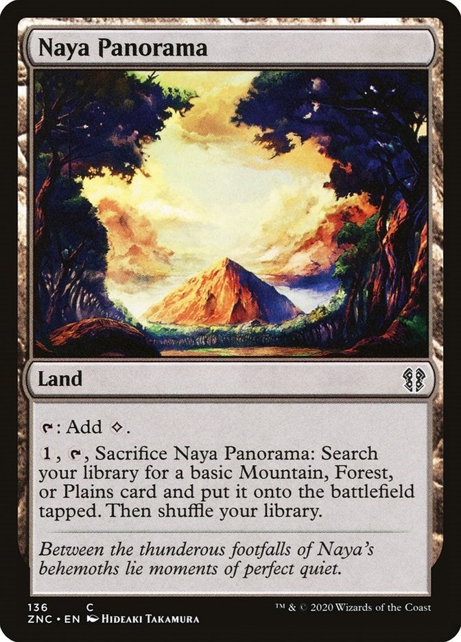 Image for Naya Panorama (136) (Commander: Zendikar Rising) - Magic: The Gathering