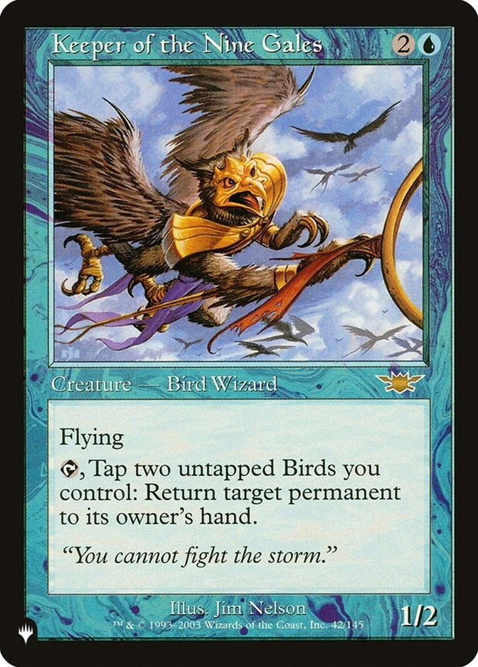 Image for Keeper of the Nine Gales (42/145) (The List Reprints) - Magic: The Gathering