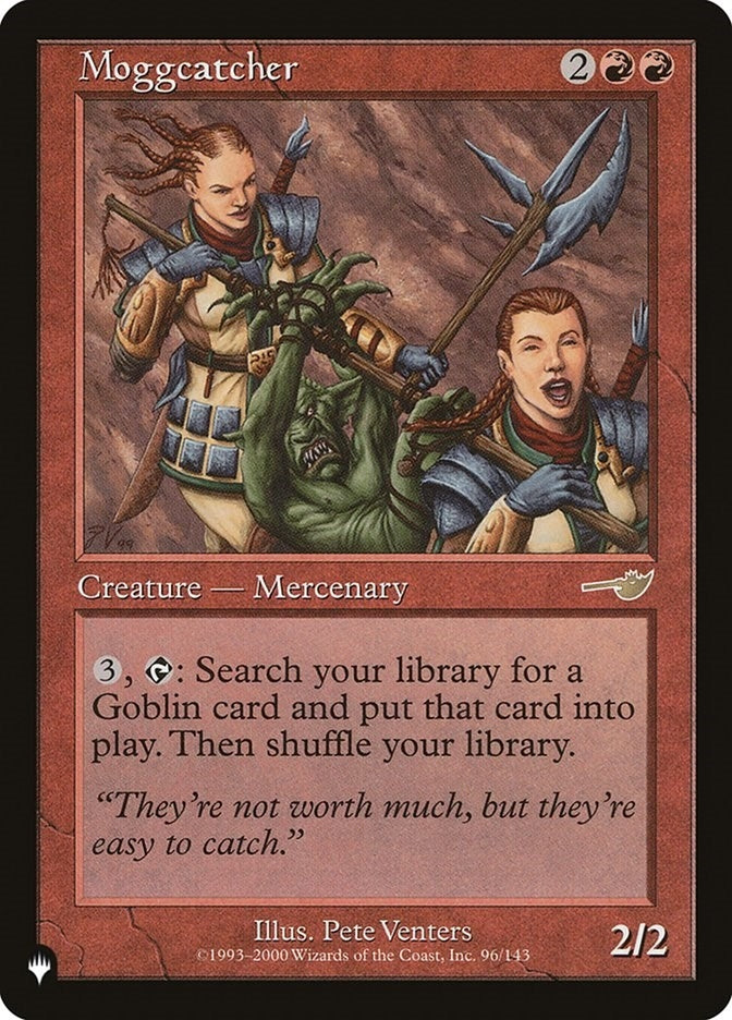 Image for Moggcatcher (96/143) (The List Reprints) - Magic: The Gathering