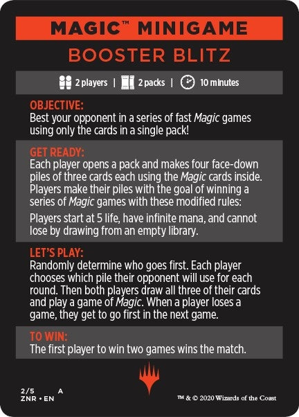 Image for Magic Minigame: Booster Blitz (2) (Zendikar Rising) - Magic: The Gathering