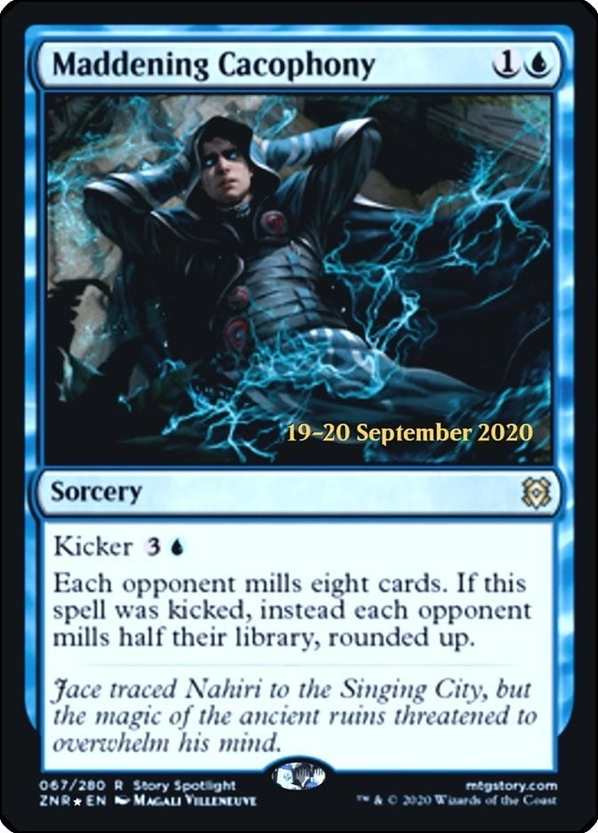 Image for Maddening Cacophony (67) (Prerelease Cards) - Magic: The Gathering