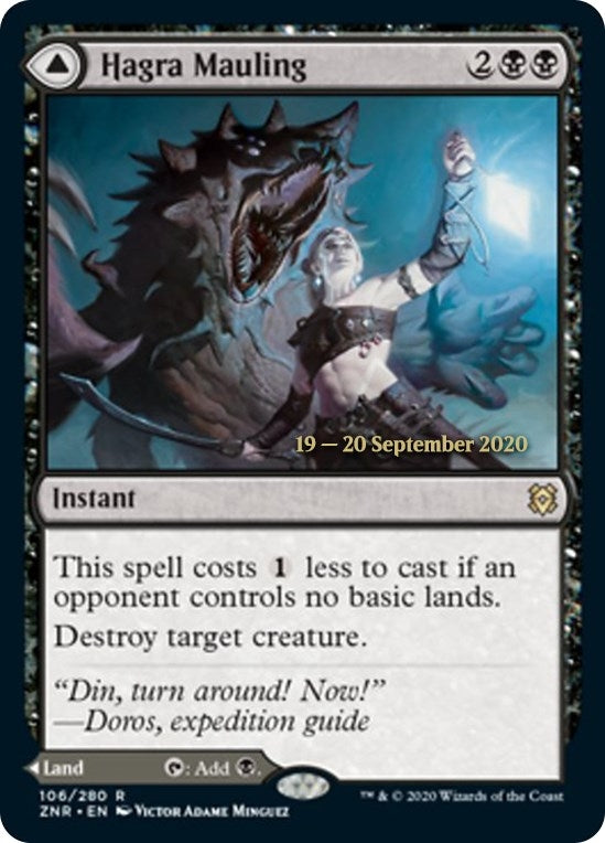 Image for Hagra Mauling (106) (Prerelease Cards) - Magic: The Gathering