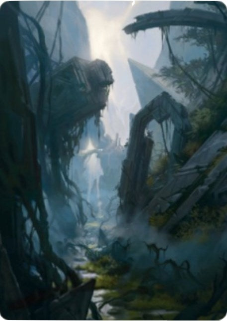 Image for Swamp Art Card (14/81) (14) (Art Series: Zendikar Rising) - Magic: The Gathering