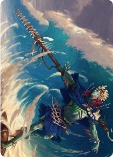 Image for Tazeem Roilmage Art Card (51) (Art Series: Zendikar Rising) - Magic: The Gathering