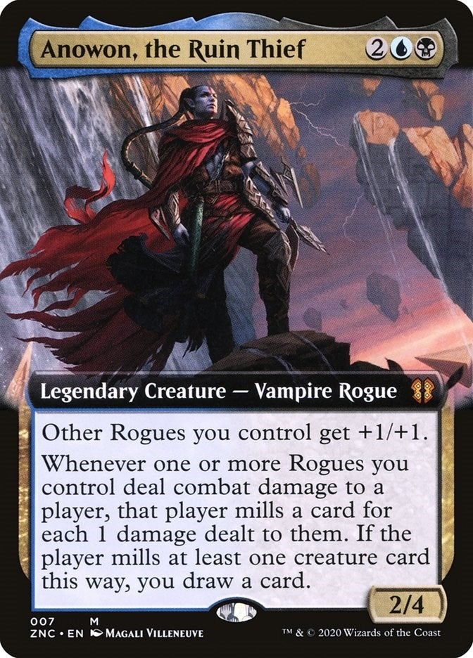 Image for Anowon, the Ruin Thief (Extended Art) (7) (Commander: Zendikar Rising) - Magic: The Gathering