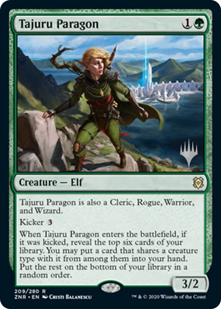 Image for Tajuru Paragon (209) (Promo Pack: Zendikar Rising) - Magic: The Gathering