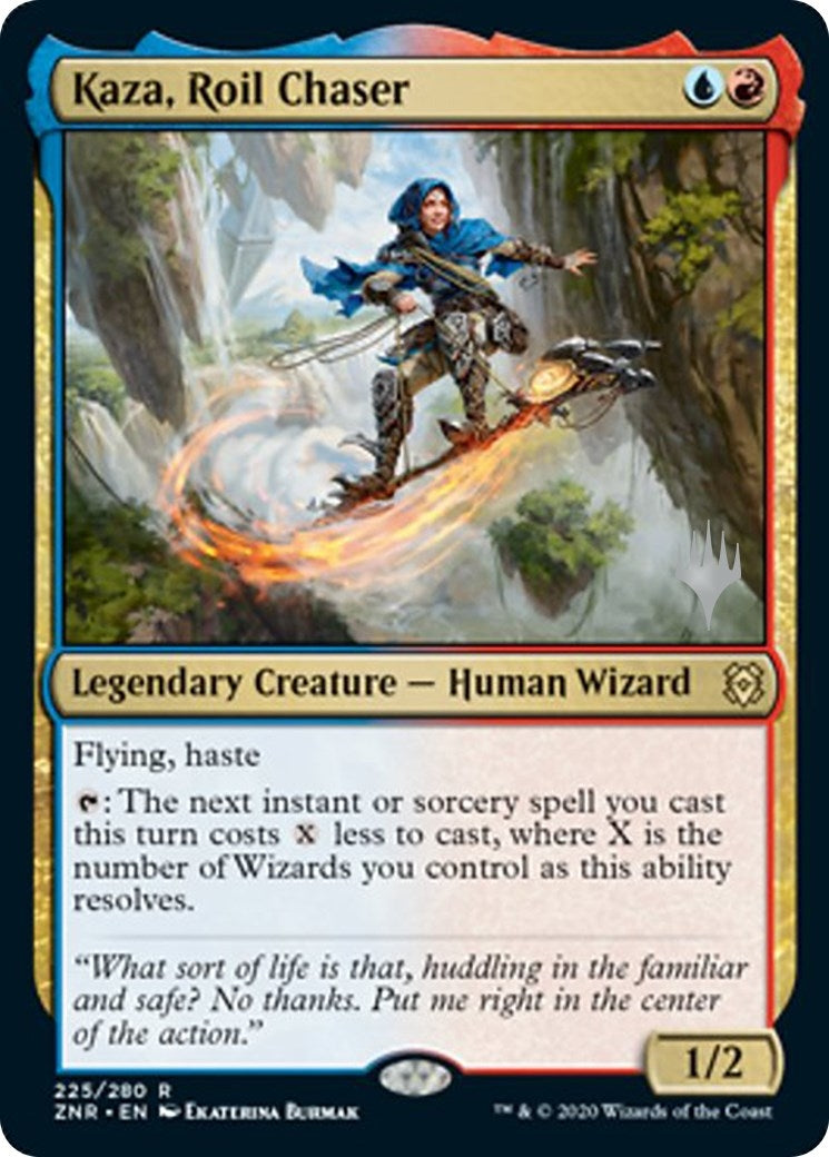 Image for Kaza, Roil Chaser (225) (Promo Pack: Zendikar Rising) - Magic: The Gathering