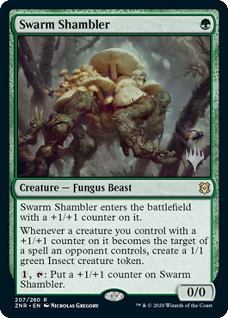 Image for Swarm Shambler (207) (Promo Pack: Zendikar Rising) - Magic: The Gathering