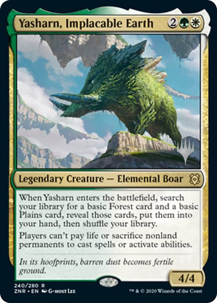 Image for Yasharn, Implacable Earth (240) (Promo Pack: Zendikar Rising) - Magic: The Gathering
