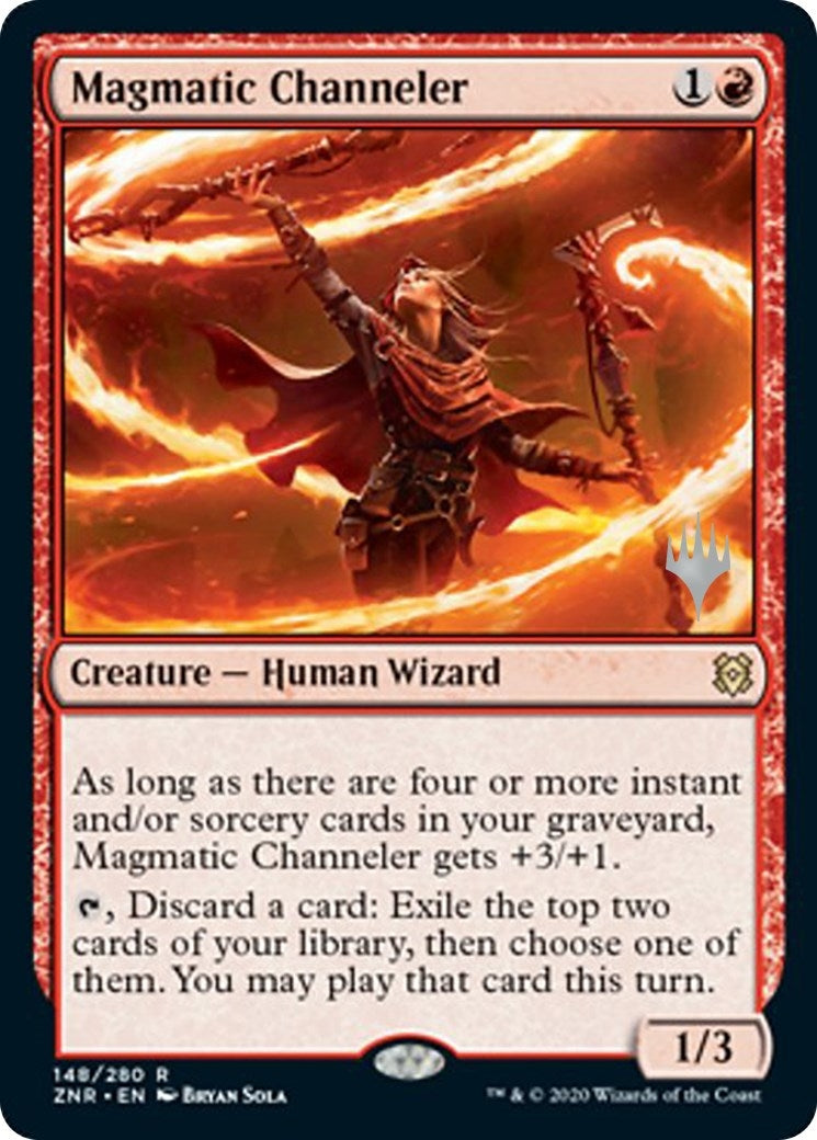 Image for Magmatic Channeler (148) (Promo Pack: Zendikar Rising) - Magic: The Gathering