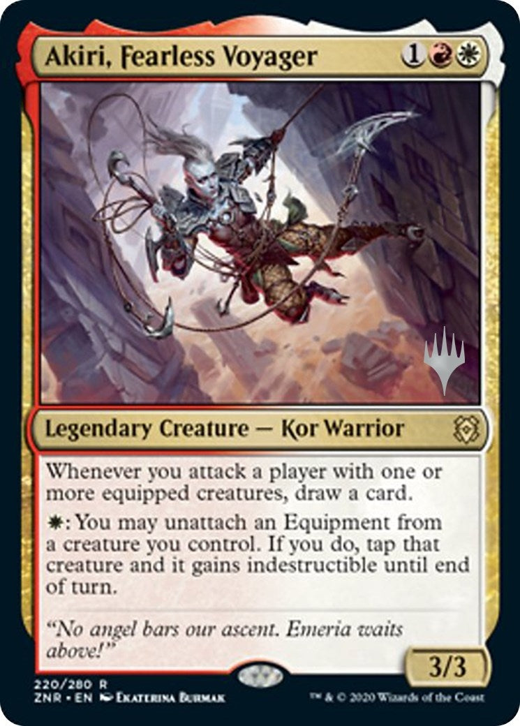 Image for Akiri, Fearless Voyager (220) (Promo Pack: Zendikar Rising) - Magic: The Gathering