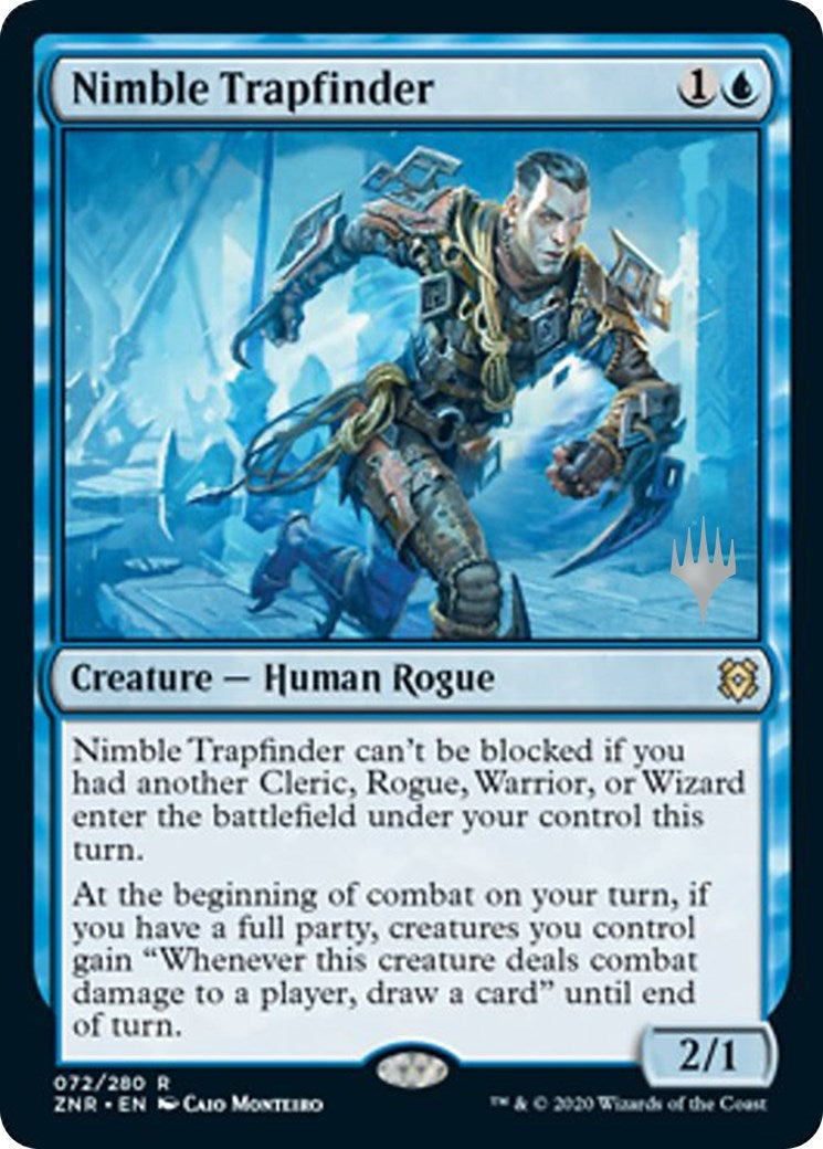 Image for Nimble Trapfinder (72) (Promo Pack: Zendikar Rising) - Magic: The Gathering