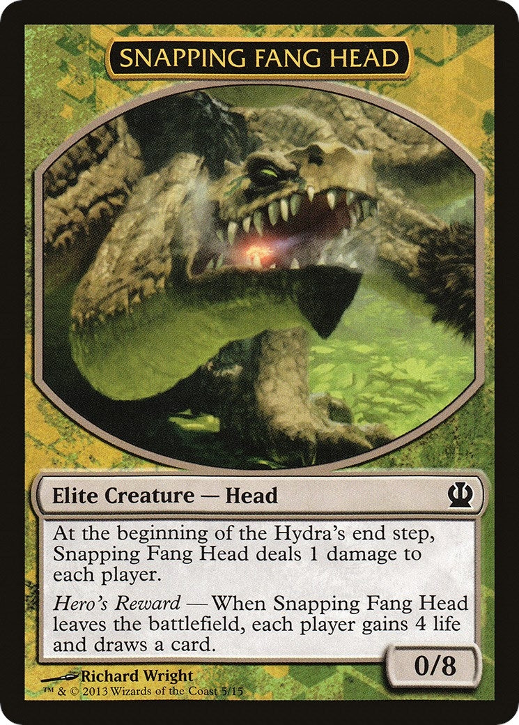 Image for Snapping Fang Head (5) (Hero's Path Promos) - Magic: The Gathering