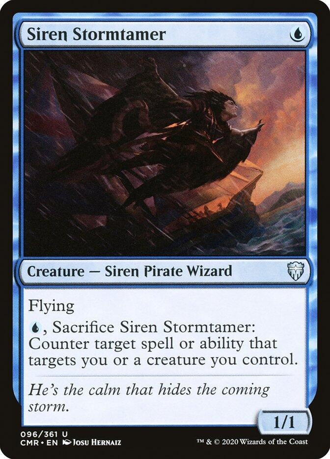 Image for Siren Stormtamer (96) (Commander Legends) - Magic: The Gathering