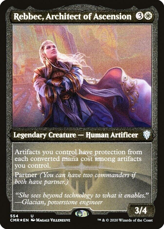 Image for Rebbec, Architect of Ascension (Foil Etched) (554) (Commander Legends) - Magic: The Gathering