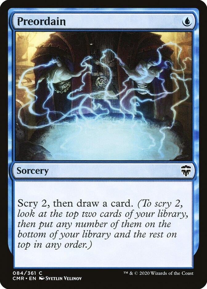 Image for Preordain (84) (Commander Legends) - Magic: The Gathering