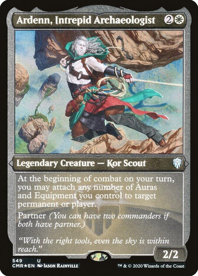 Image for Ardenn, Intrepid Archaeologist (Foil Etched) (549) (Commander Legends) - Magic: The Gathering