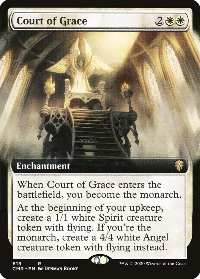 Image for Court of Grace (Extended Art) (619) (Commander Legends) - Magic: The Gathering