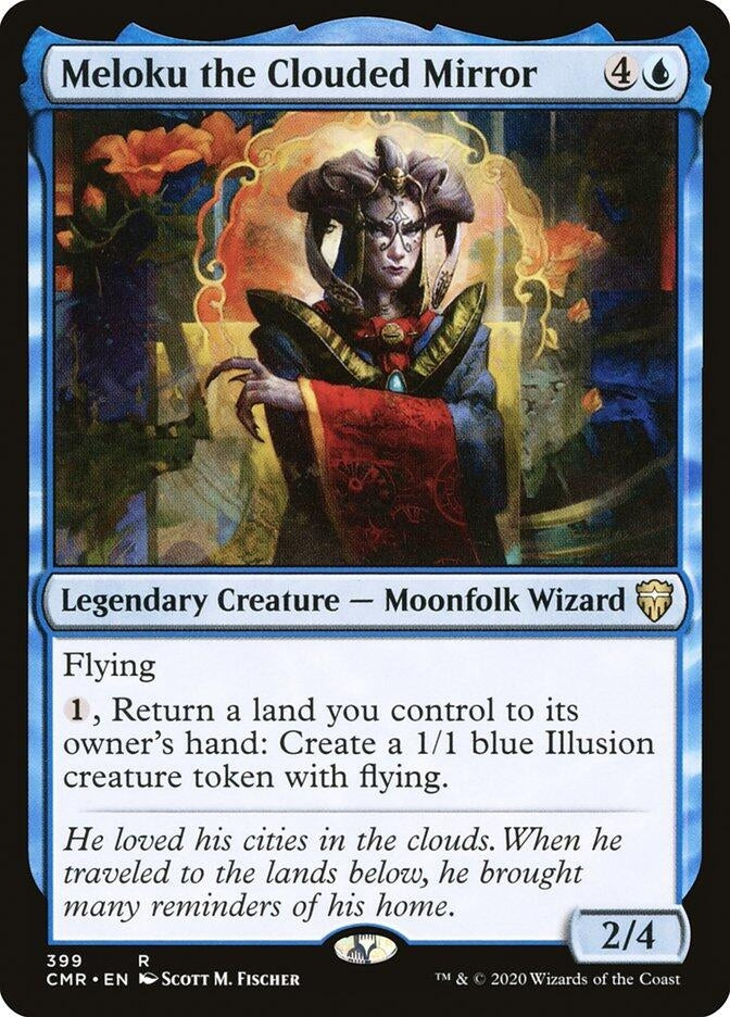 Image for Meloku the Clouded Mirror (399) (Commander Legends) - Magic: The Gathering