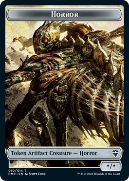 Image for Horror // Thrull Double-Sided Token (10 // 5) (Commander Legends) - Magic: The Gathering